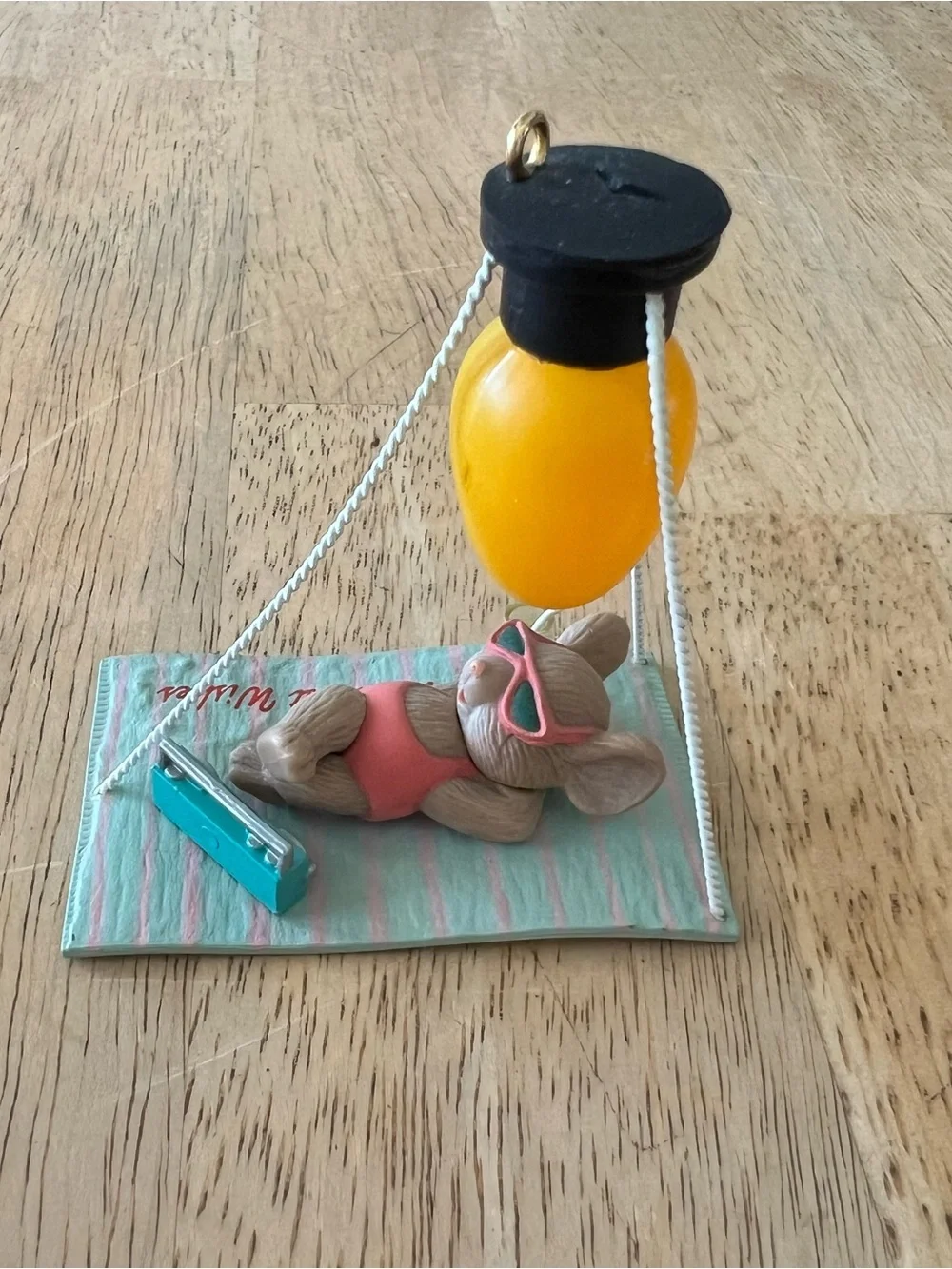 Vintage Enesco “Warmest Wishes” Ornament